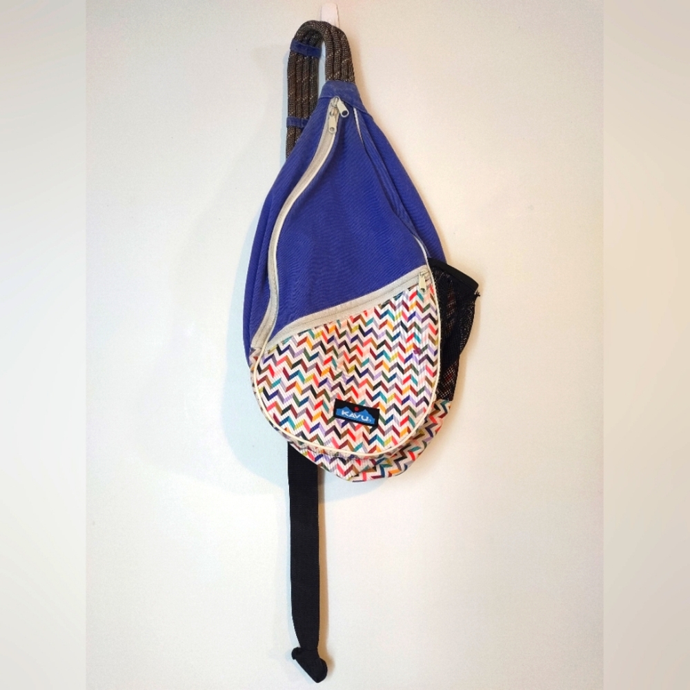 KAVU Paxton Pack Rope Sling Crossbody Bag - Taffy